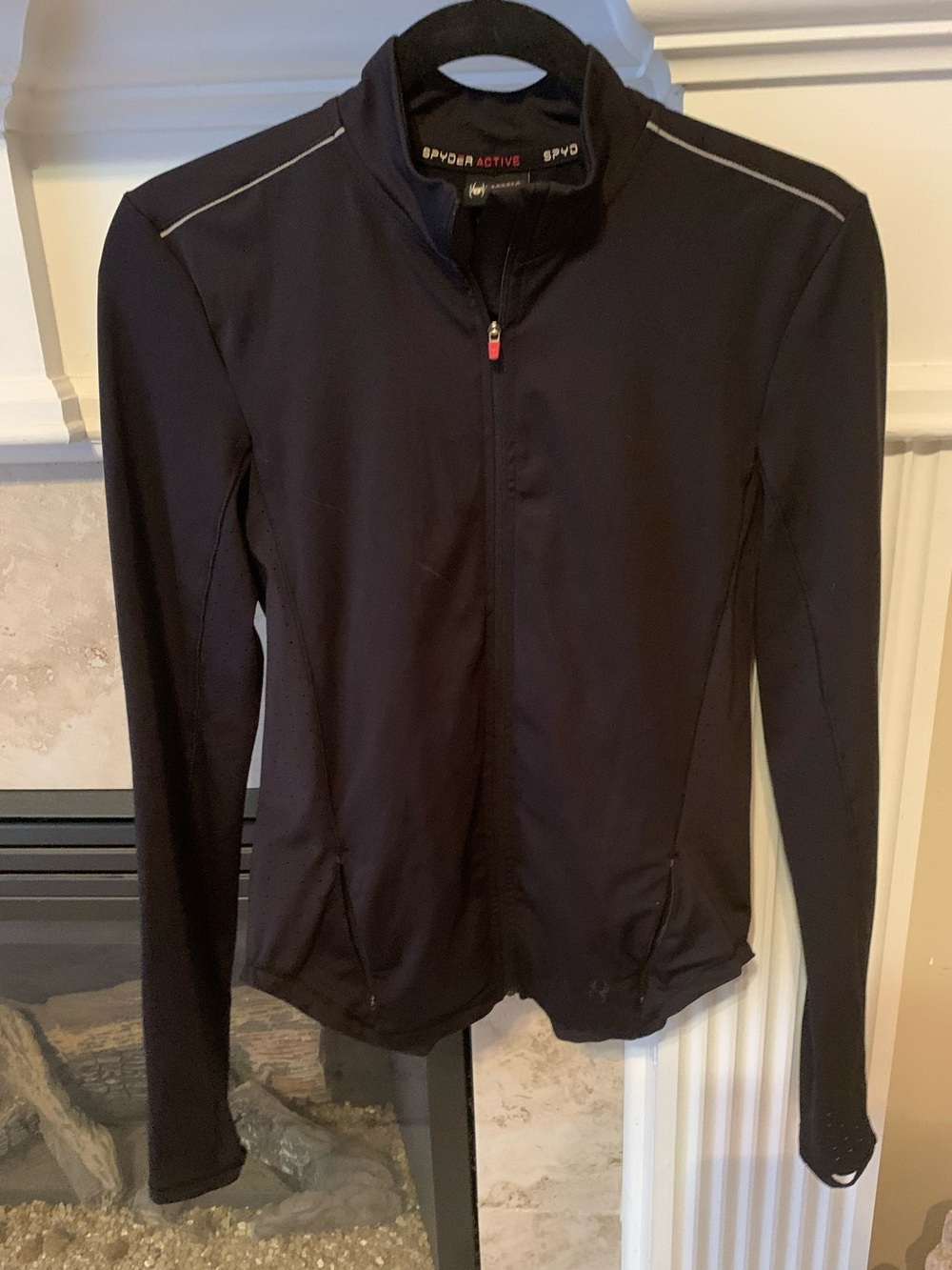 Spyder Sleek women’s Yoga zip up jacket with pockets